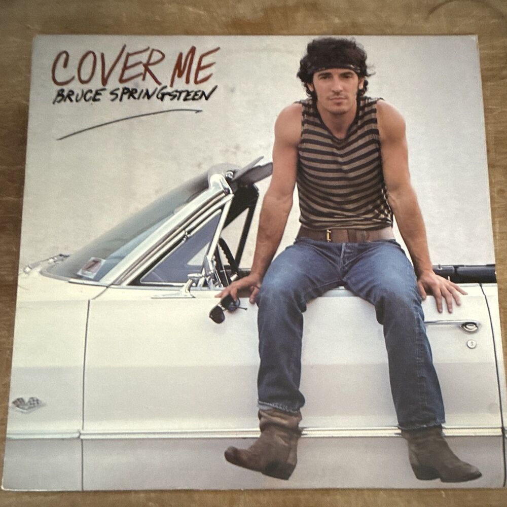 Bruce Springsteen Cover Me 12" 33 RPM Vinyl Single Columbia 1984 QC 38653